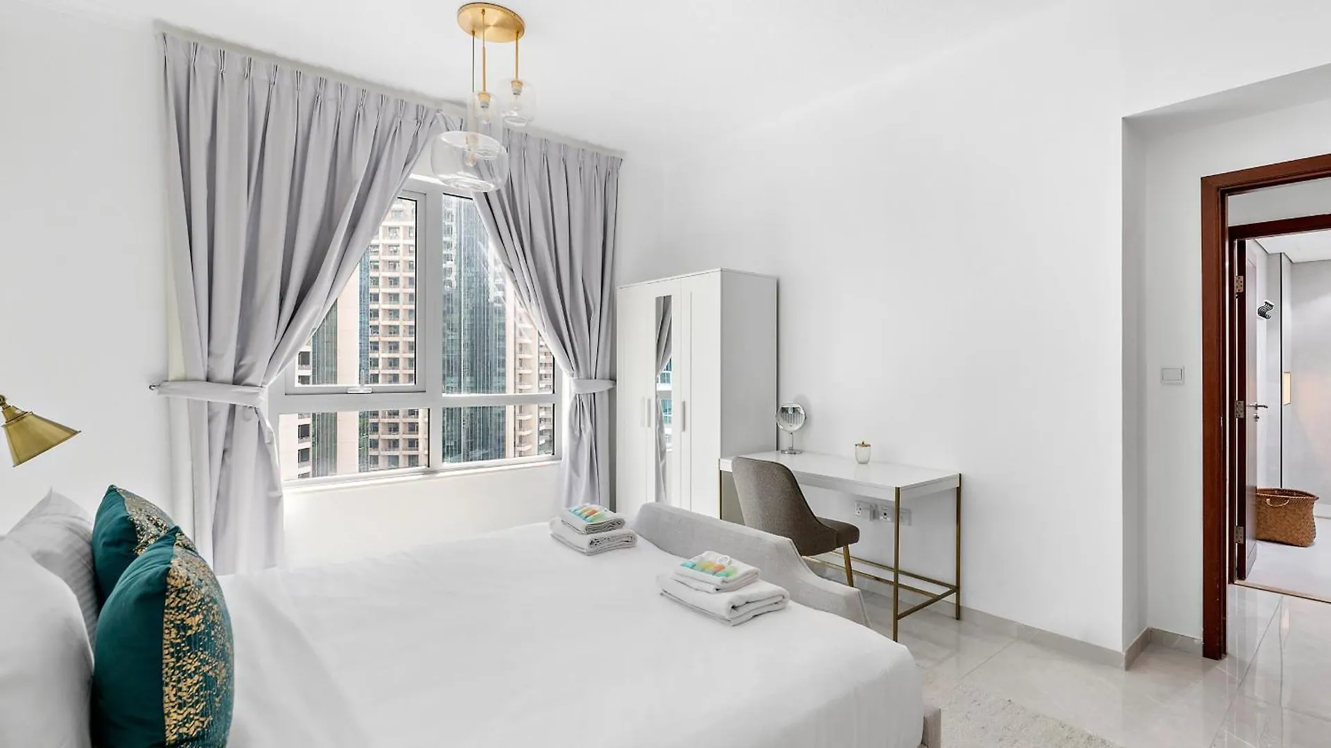 Apartmán Sophisticated 2Bdr-Burj Khalifa & Fountain View Dubaj Spojené arabské emiráty